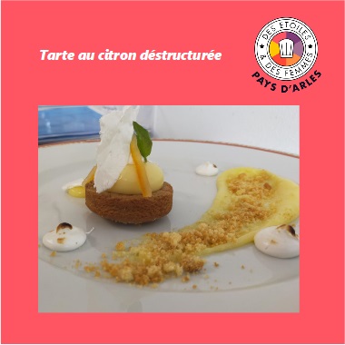 Tarte au citron déstructurée